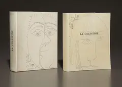 La Célestine by Pablo Picasso, 1971, The complete bound volume with 66 etchings and five additional drawings in ink, on Richard-de-Bas laid paper watermark L, sold Apr 2015