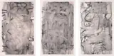 Christopher Wool, Three Women (Medium I, II, III), 2005, The complete set of three screenprints in colors, on Saunders Watercolor paper, with full margins,