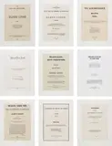 Glenn Ligon, Narratives (Disembark), 1993, The complete set of nine etchings, on Chine collé to Arches paper, with full margins,