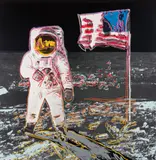 Andy Warhol, Moonwalk, 1987, Unique screenprint in colors, on Lenox Museum Board, the full sheet,