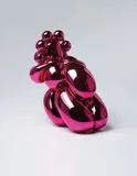 Jeff Koons, Dom Pérignon Balloon Venus (Magenta), 2013, Lacquered polyurethane in two parts, with Dom Pérignon Rosé Vintage 2003, and maintenance kit,