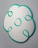 Jeff Koons, Flower Drawing (Green)
