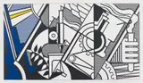 Roy Lichtenstein, Peace Through Chemistry IV, 1970, Lithograph in colors, on Special Arjomari paper, with full margins,