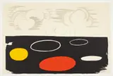 Marée basse (Low Tide) by Alexander Calder, 1974, Lithograph in colors, on Chiffon de Mandeure paper, with full margins,, sold Apr 2015