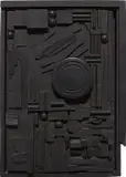 Louise Nevelson, City-Sunscape, 1979, Black polyester resin multiple,