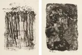 Jean Dubuffet, Maison forestière; and Sophisticated Lady, from Matière et Mémoire