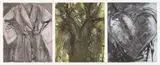 Jim Dine, Desire in Primary Colors, 1982, Triptych aquatint and electric tools in colors, on three sheets of Rives BFK paper, with full margins,