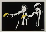 Pulp Fiction by Banksy, 2004, Screenprint in colors, on wove paper, with full margins,, sold Apr 2015