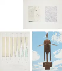 KUNSTMAP 1 by Various Artists, 1978, The complete set of 14 prints, including 10 lithographs and 4 screenprints, on Arches Velin paper, with full margins or , sold Apr 2015