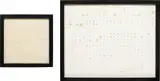 Stephen Prina, Portrait de Victorine Meurent (Portrait de Victorine Meurent) 1862, from Exquisite Corpse: The Complete Paintings of Manet, 1989, Diptych, including one offset lithograph and one ink wash, on wove and rag paper, the full sheets,