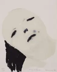 Magdalena by Marlene Dumas, 1995, Lithograph in colours, on wove paper, with full margins,, sold Apr 2015