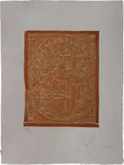 0 Through 9 by Jasper Johns, 1977, Lithograph in colors, on La Paloma handmade paper, with full margins,, sold Apr 2015