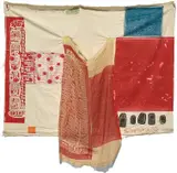 Robert Rauschenberg, Switchboard, 1974, Relief and intaglio in colors with collage, on fabric, the full sheet,