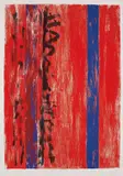 Günther Förg, Untitled, 1996, Lithograph in colors with monoprint additions, on Arches paper, with full margins,