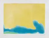 Helen Frankenthaler, Yellow Span, 1968, Aquatint in colors, on Richard de Bas Auvergne à la main paper, with full margins,