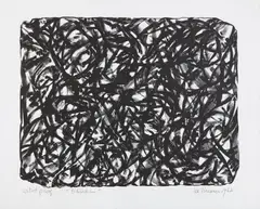 Obsidian by Lee Krasner, 1962, Lithograph, on Arches paper, with full margins,, offered Apr 2015