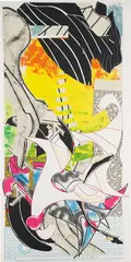 The Symphony by Frank Stella, 1990, Lithograph and screenprint in colors, on Saunders paper, the full sheet,, sold Apr 2015