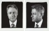 Chuck Close, Untitled (President Clinton) Diptych, from Freedom of Expression, 1996, The complete set of two digital iris prints, on Somerset paper, with full margins,