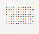 Bromphenol Blue by Damien Hirst, 2005, Etching and aquatint in colours, on Hahnemühle etching paper, with full margins,, offered Apr 2015