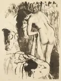 Edgar Degas, Femme nue debout, à sa toilette (Nude Woman Standing, Drying Herself)