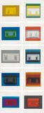 Ten Variants by Josef Albers, 1966, The complete set of ten screenprints in colors, on Rives BFK paper, with full margins,, sold Oct 2015