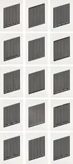 Donald Judd, Untitled, 1978-79, The complete set of fifteen aquatints in black, on etching paper, with full margins,