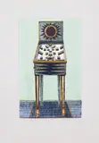Wayne Thiebaud, Nickel Machine, 1964/2002, Watercolor over etching, on Rives BFK paper, with full margins,