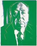Andy Warhol, Alfred Hitchcock, 1983, Screenprint in colors, on wove paper, with full margins,
