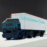 Andy Warhol, Truck, 1985, Screenprint in colors, on Lenox Museum Board, the full sheet,