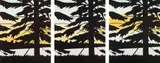 Twilight Series by Alex Katz, 2009-10, The complete set of three woodcuts in colors, on Sunray paper, the full sheets,, sold Oct 2015