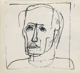 Franz Kline, Self-Portrait