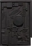 Louise Nevelson, City-Sunscape, 1979, Black polyester resin multiple,