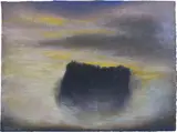 Jules Olitski, Evening Mist, 1996, Pastel drawing, on rag paper,