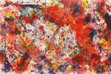And Pink by Sam Francis, 1973, Lithograph in colors, on Rives BFK paper, the full sheet,, sold Oct 2015