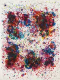 Sam Francis, Spun for James Kirsch, 1972, Screenprint in colors, on Arches 88 paper, the full sheet,