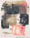Robert Rauschenberg, Storyline III, from Reels (B+C), 1968, Lithograph in colors, on Rives BFK paper, the full sheet,