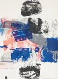 Robert Rauschenberg, Still, from Reels (B+C), 1968, Lithograph in colors, on Rives BFK paper, the full sheet,