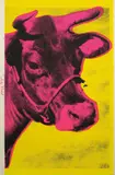 Andy Warhol, Cow, 1966, Screenprint in colors, on wallpaper, the full sheet,