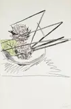 Andy Warhol, Flowers (Hand-Colored): one plate, 1974, Screenprint with hand-coloring, on J. Green paper, the full sheet,