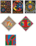 Robert Indiana, American Dream, 1997, The complete set of 30 screenprints in colors, including six loose and 24 prints bound (as issued), on wove paper, with full margins, with title page, text, poems by Robert Creeley, and photographic illustrations,