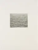 Vija Celmins, Drypoint - Ocean Surface, 1983, Drypoint, on Arches Satine paper, with full margins,