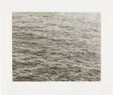 Vija Celmins, Ocean with Cross #1, 2005, Screenprint, on wove paper, with full margins,