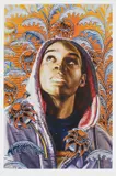 Kehinde Wiley, Sophie Arnould, 2009, Archival pigment print in colors, on wove paper, with full margins,