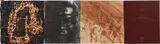Komar & Melamid, Head of Worker, Bergen Point Brass Foundry, 1988, The complete set of two lithographs, one woodcut on brass leaf, and one brass stamping, on Arches, Japanese paper and leather, the full sheets,