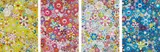An Homage to Monopink 1960 C; An Homage to IKB 1957 C; An Homage to Yves Klein, Multicolor C; and An Homage to Mangold 1960 C by Takashi Murakami, 2012, Four offset lithographs in colors, on smooth wove paper, the full sheets,, sold Oct 2015
