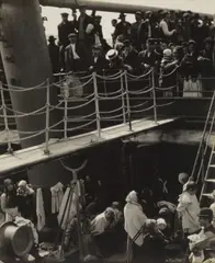 Alfred Stieglitz, The Steerage, 1907, Gelatin silver contact print, flush-mounted, printed circa 1924-1932