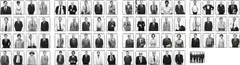 Richard Avedon, The Family, New York: Rolling Stone, 1976, Sixty-nine gelatin silver prints
