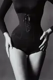 Jeanloup Sieff, Corset, New York, 1962, Gelatin silver print from Camera Work Portfolio , printed 1999