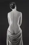 Ruth Bernhard, Draped Torso