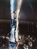 Marilyn Minter, Leggings, 2009, Chromogenic print